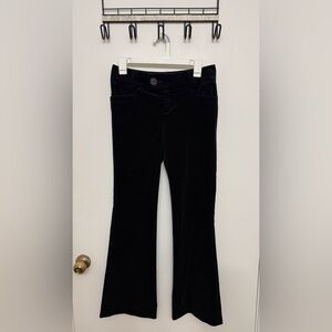 Banana Republic Women Black Velvet pants size 2